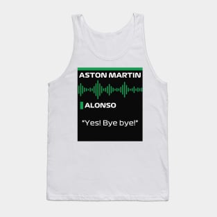 Fernando Alonso 23' Bahrain GP Radio Tank Top